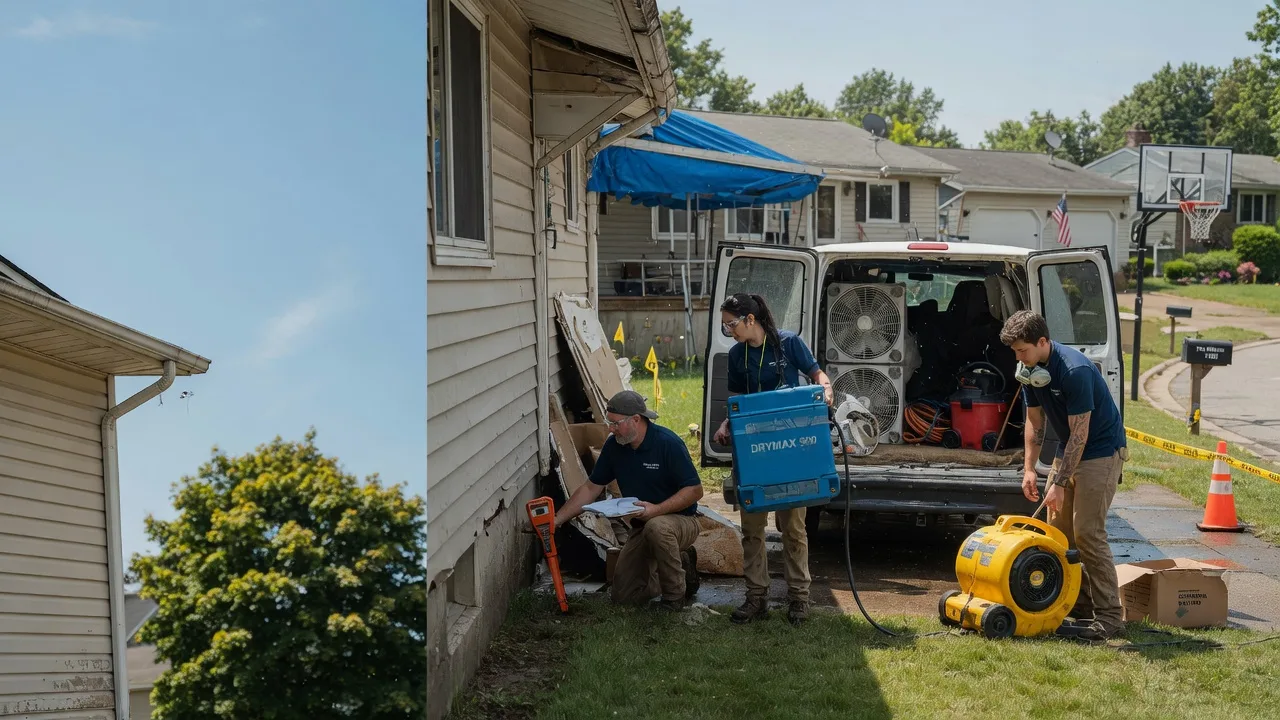 Ceiling Leak Cleanup in Iola, WI near me